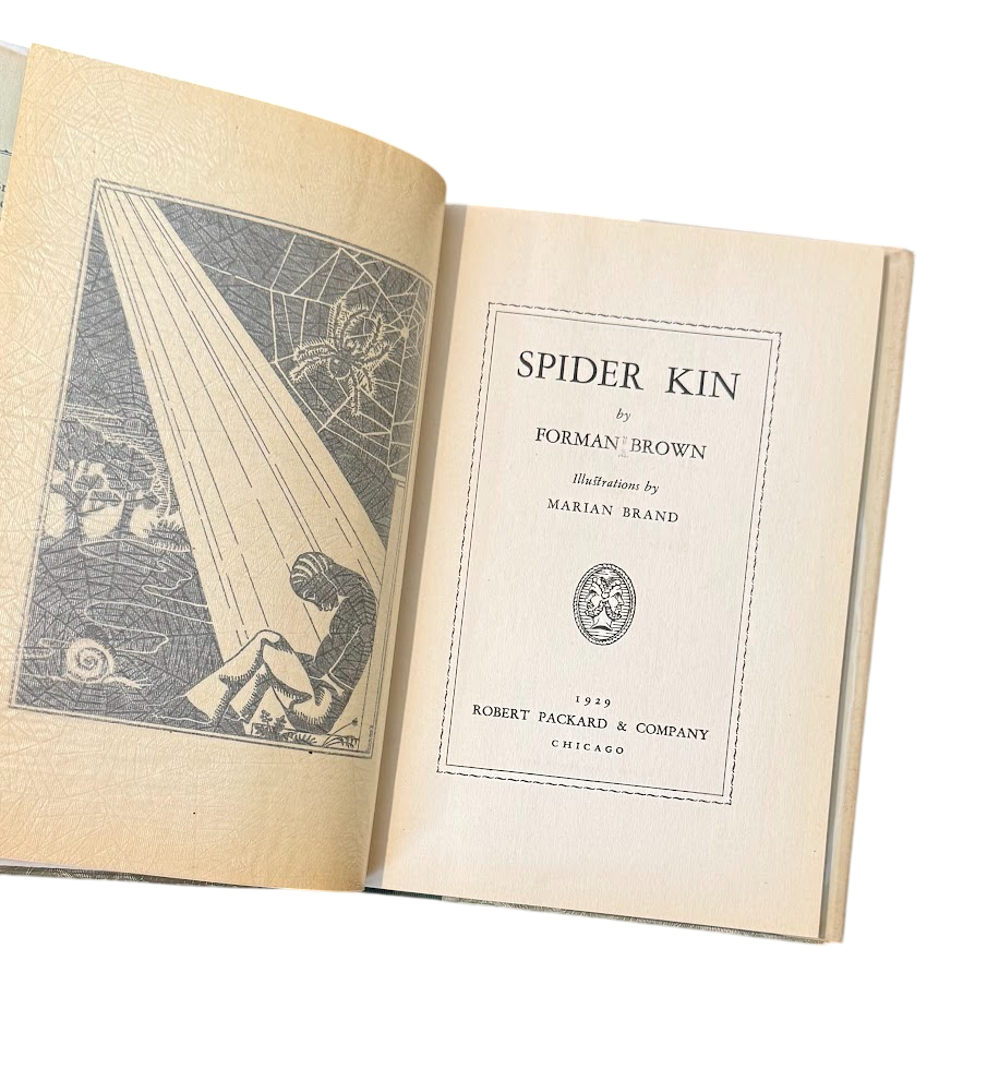 Spider Kin | Puppet Theatre, Forman Brown, Gay Fiction | First edition