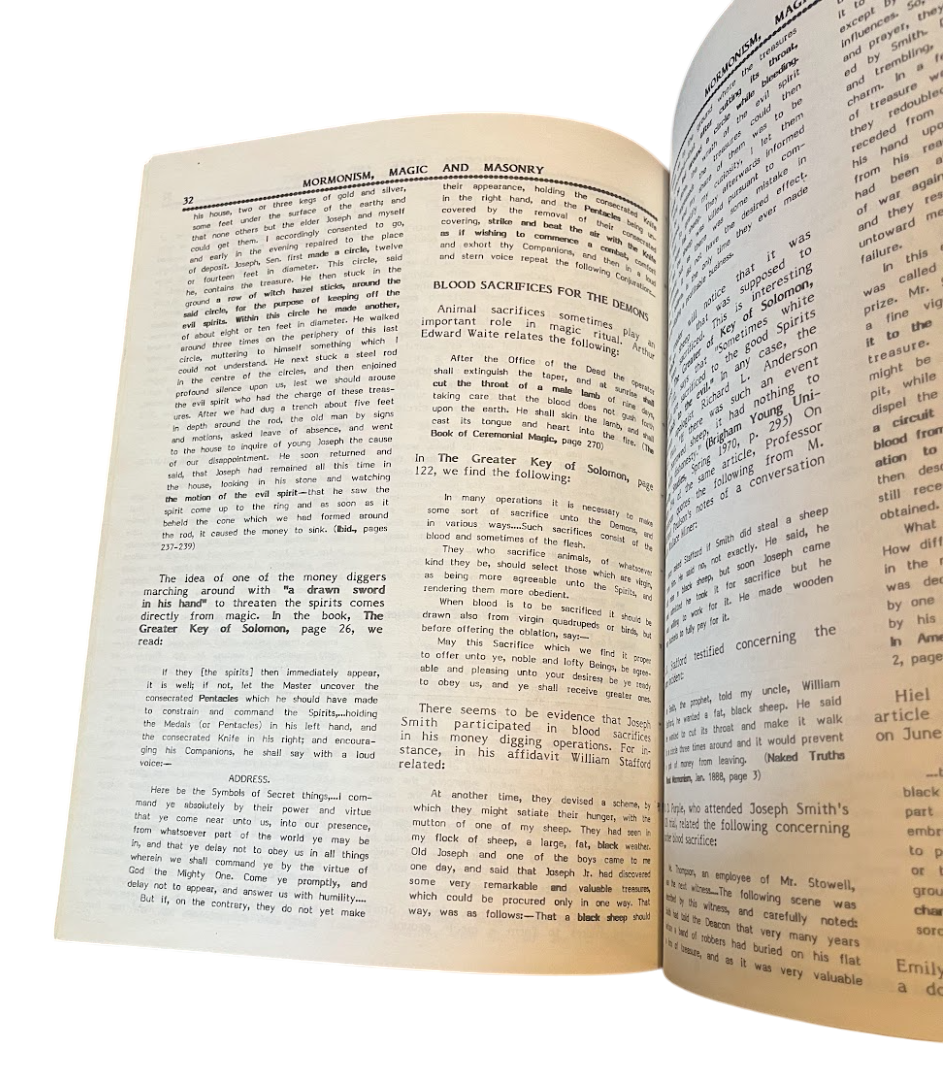 Mormonism, Magic, and Masonry | Jerald Tanner, Sandra Tanner | First ...