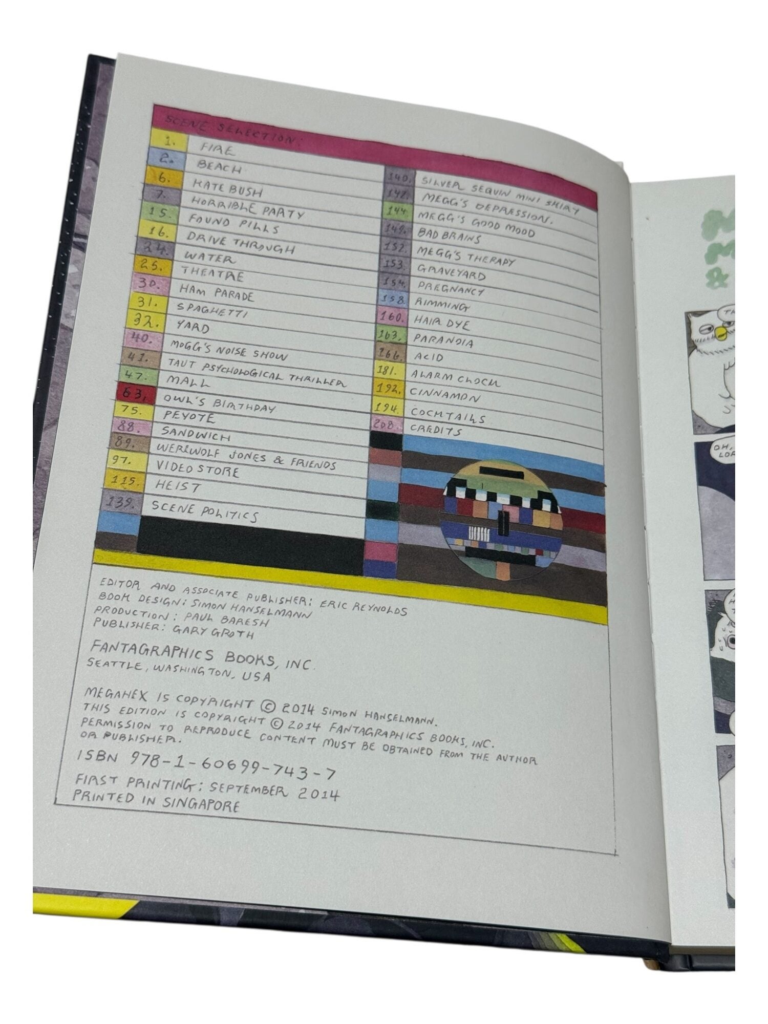 Megahex | Fantagraphics Books, Simon Hanselmann | First Edition