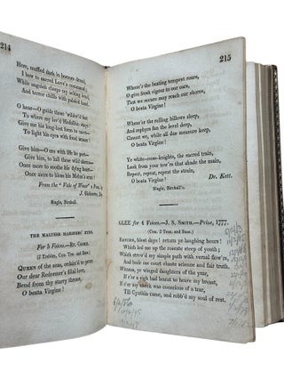 The First Volume of Poetry; Revised, Improved, and Considerably Enlarged, Containing the Most Favorite Pieces, as Performed at the Noblemen and Gentlemen's Catch Club...