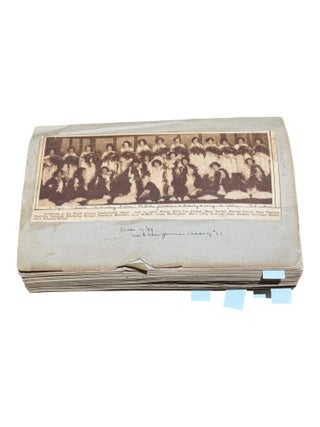 Item #9417 The Girl Graduate: Her Own Book. Scrapbook, Louise Perrett, Sara K. Smith, Women's...
