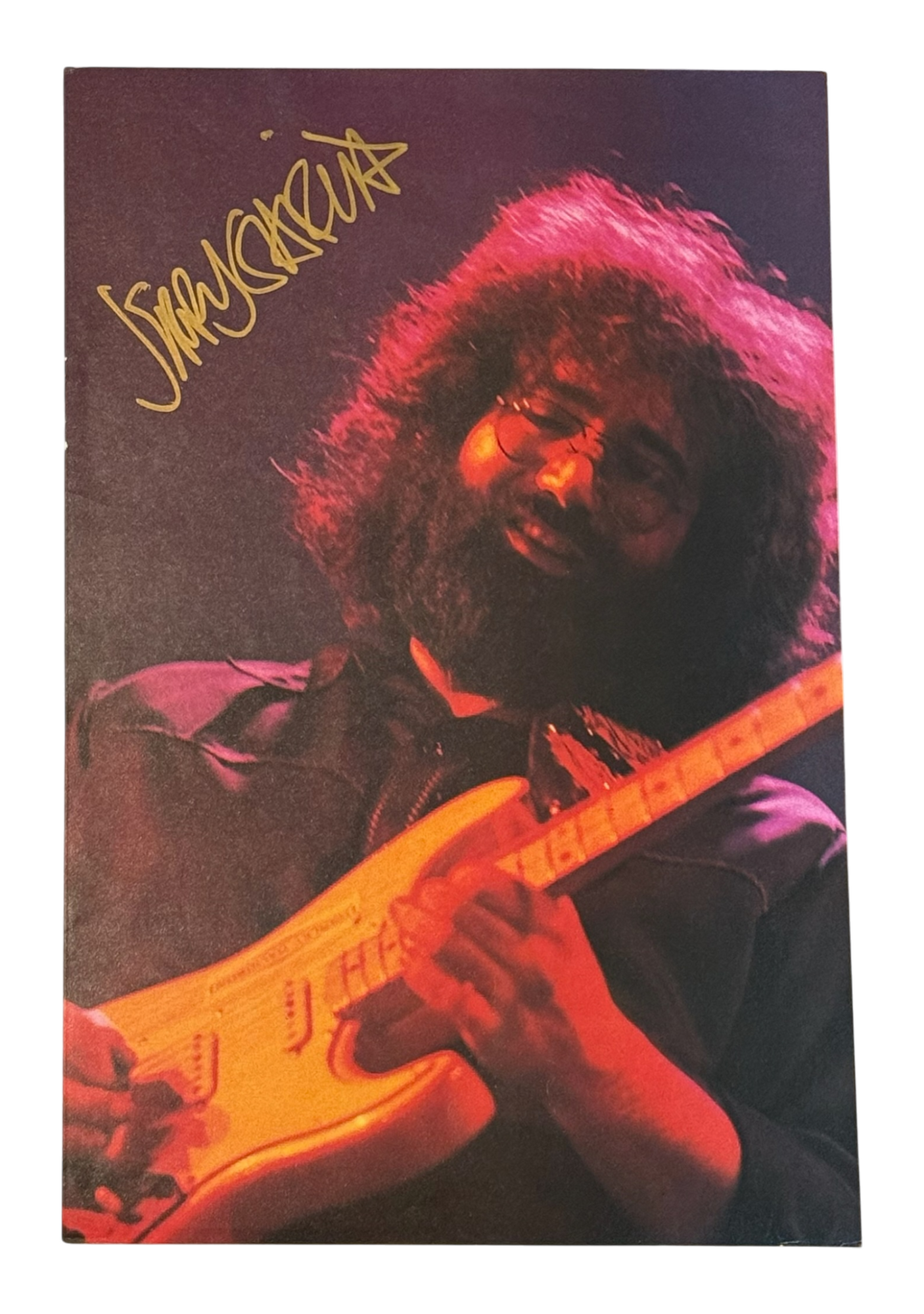 Signed Photograph | Grateful Dead, Jerry Garcia