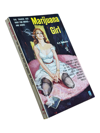 Item #9682 Marijuana Girl. Vintage Sleaze, N. R DeMexico