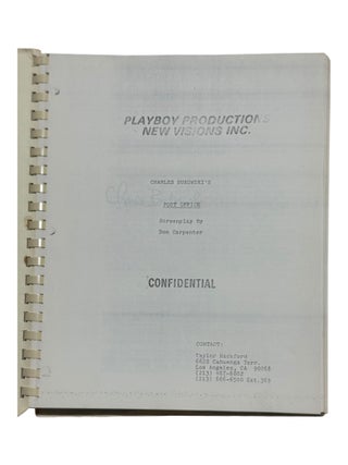 Charles Bukowski's Post Office [Screenplay]