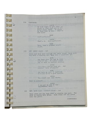 Charles Bukowski's Post Office [Screenplay]