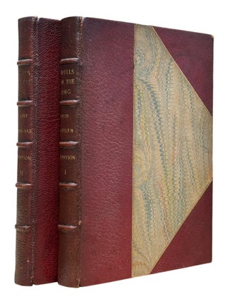Item #9810 Idylls of the King. Bindings, Alfred Tennyson, Doré